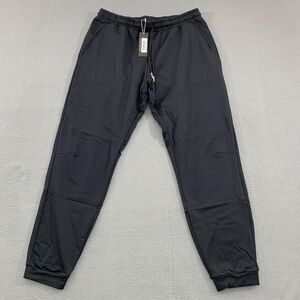 LINC In The Moment Jogger Pants Mens Large Black Polyester Spandex Gym Athletic